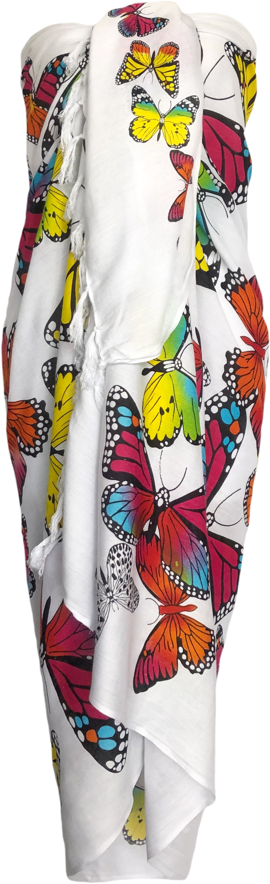 Sarong Wrap From Bali - Animals & Creatures Designs