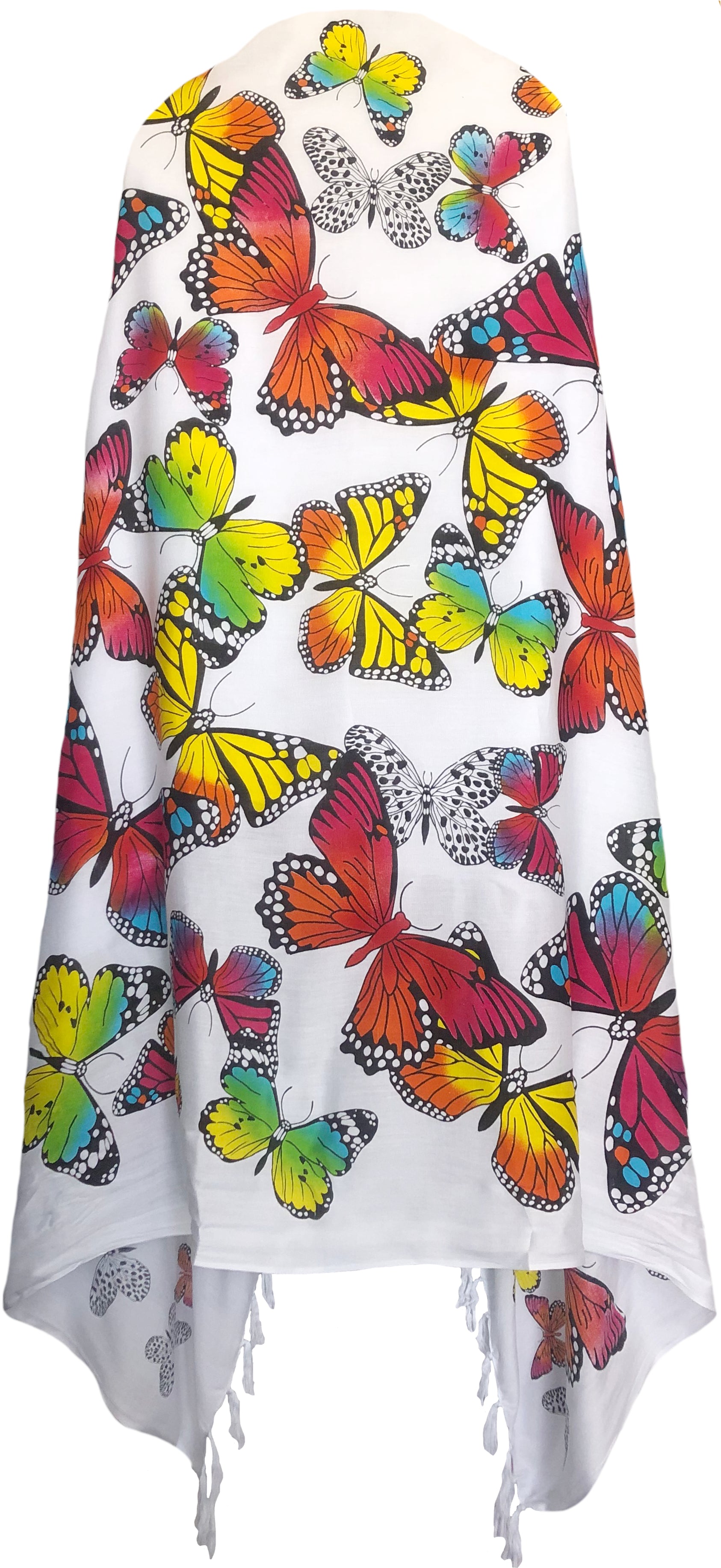 Sarong Wrap From Bali - Animals & Creatures Designs