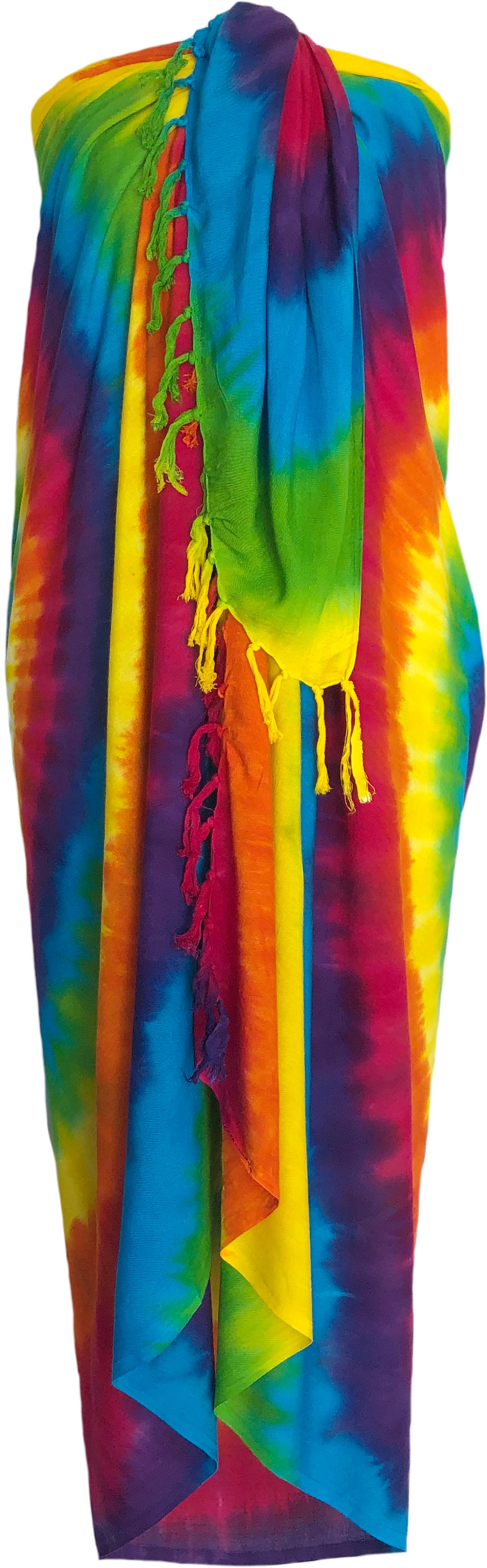 Sarong Wrap From Bali - Tie Dye Designs