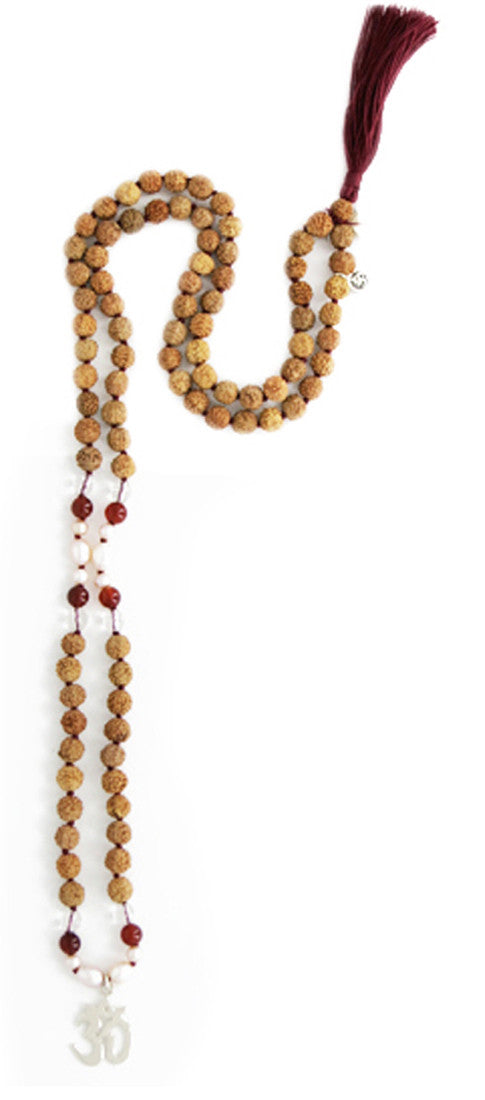 FRESHWATER PEARL & CARNELIAN MR087