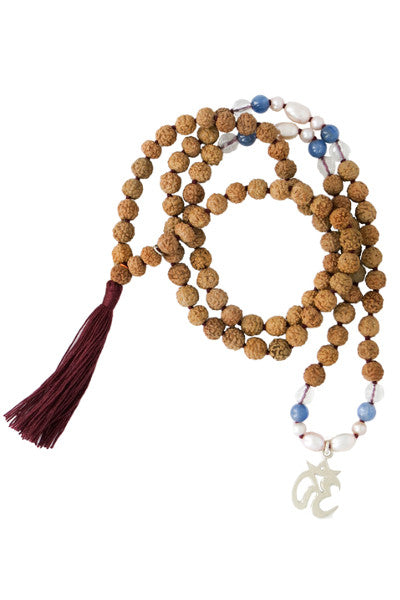 FRESHWATER PEARL & KYANITE MR089