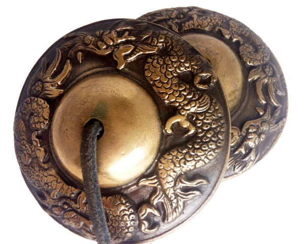 Tingsha Dragon Chimes - Large 3"