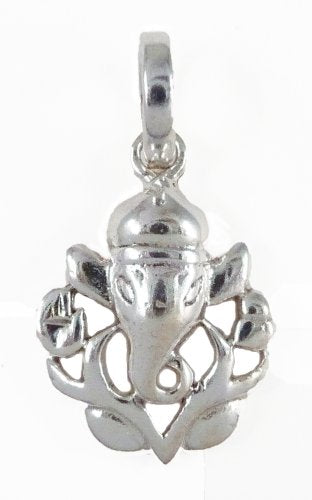 Ganesh Pendant in Sterling Silver