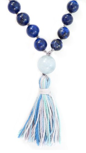 Lapis Lazuli Hand Knotted Mala - 108 Beads