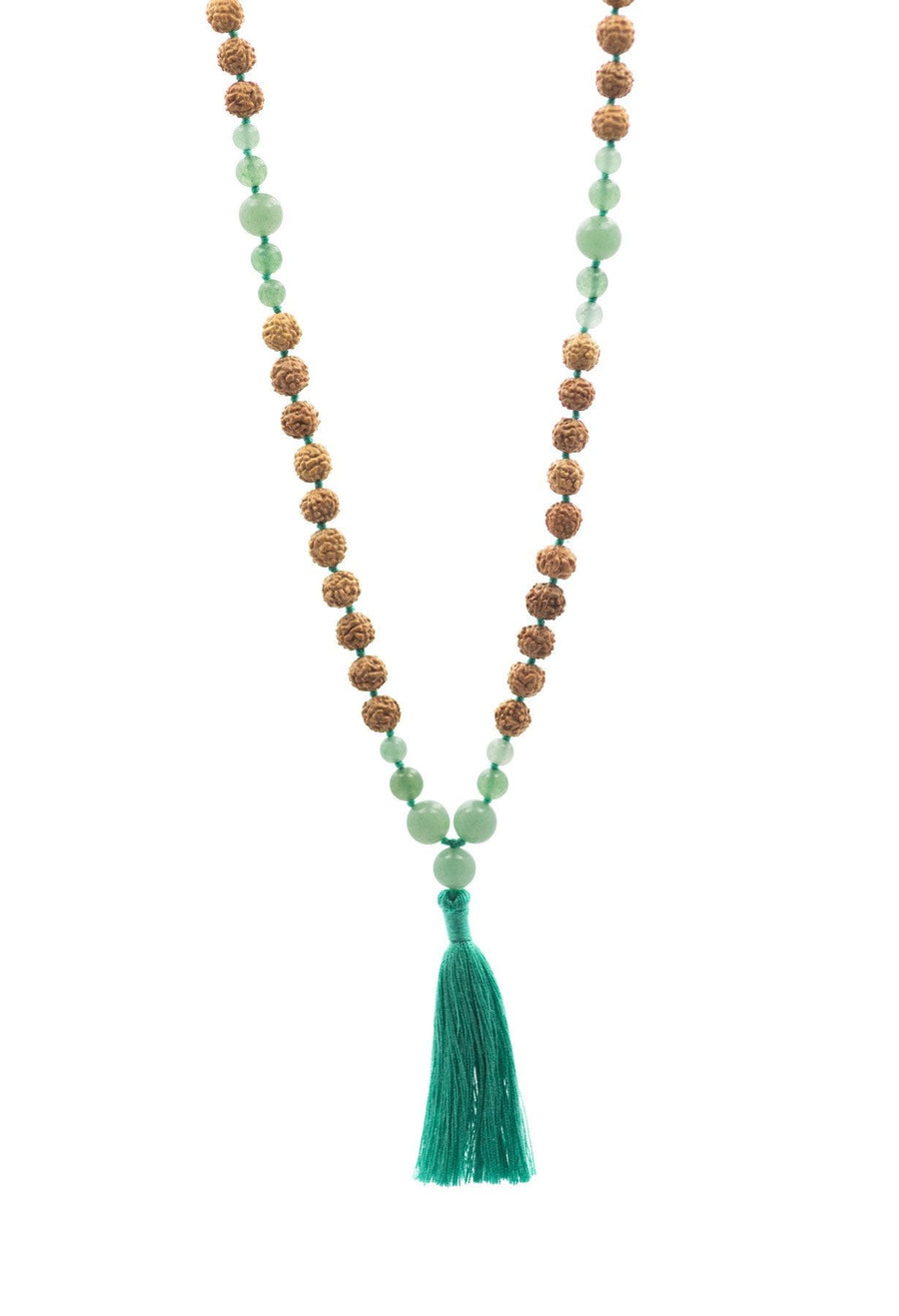 GANESH MALA - GREEN AVENTURINE - MR045