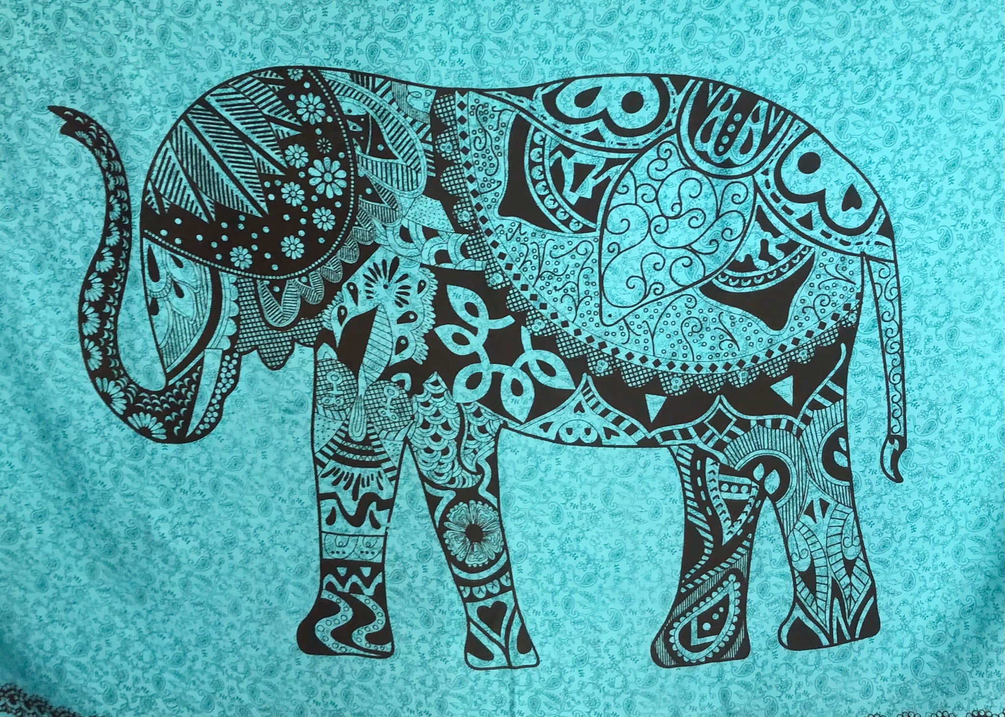 Sarong Wrap From Bali - Elephants Designs