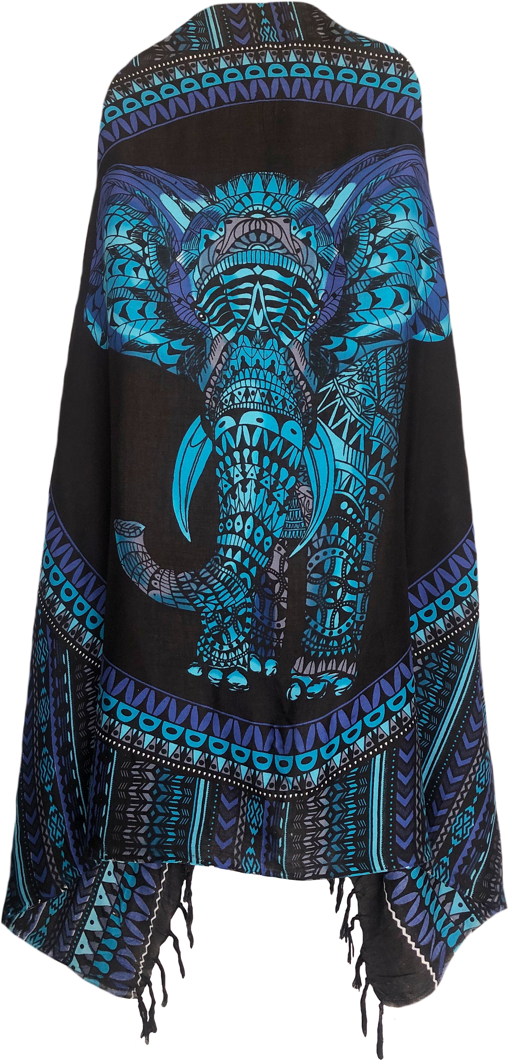 Sarong Wrap From Bali - Elephants Designs