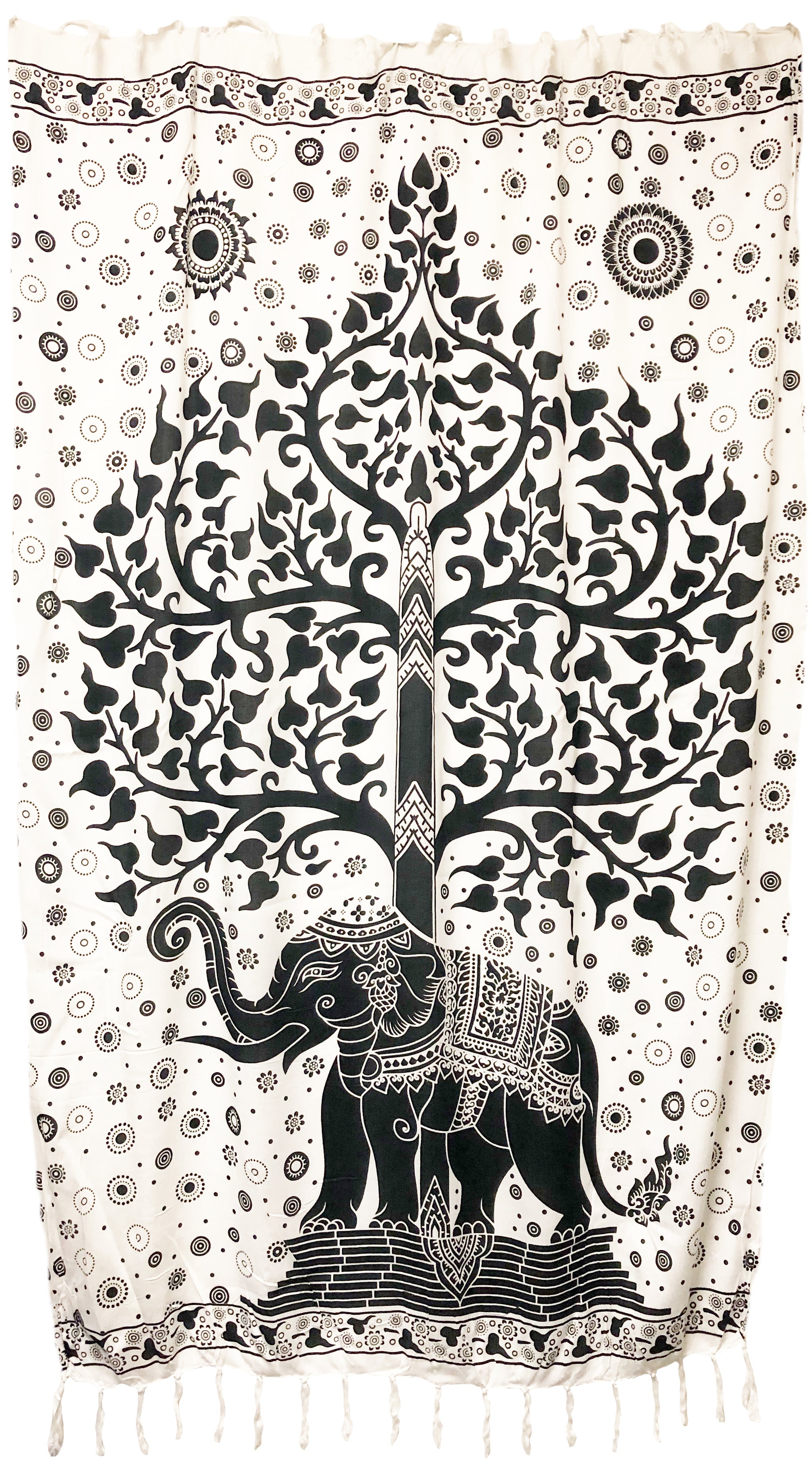 Sarong Wrap From Bali - Elephants Designs