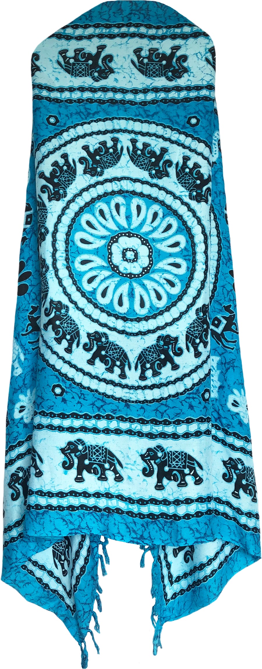 Sarong Wrap From Bali - Elephants Designs